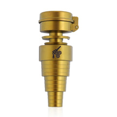 TITANIUM 6 IN 1 CARB CAP DAB NAIL - Discreet Smoker