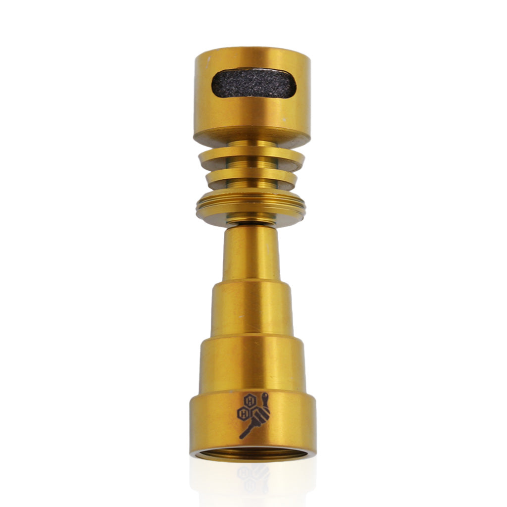 TITANIUM 6 IN 1 MOON ROCK DAB NAIL - Discreet Smoker
