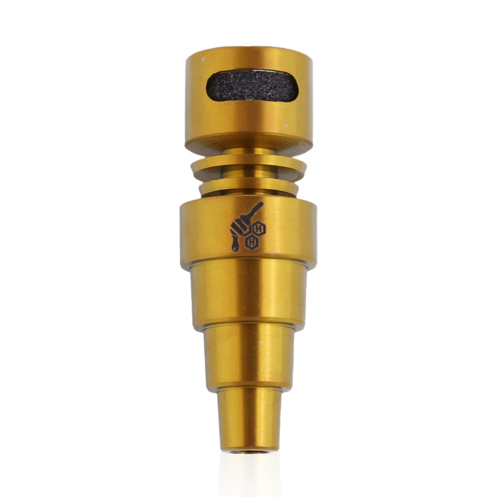 TITANIUM 6 IN 1 MOON ROCK DAB NAIL - Discreet Smoker