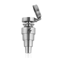 TITANIUM 6 IN 1 CARB CAP DAB NAIL - Discreet Smoker