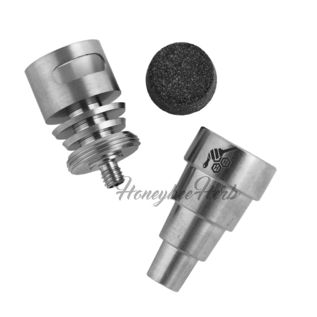 TITANIUM 6 IN 1 MOON ROCK DAB NAIL - Discreet Smoker