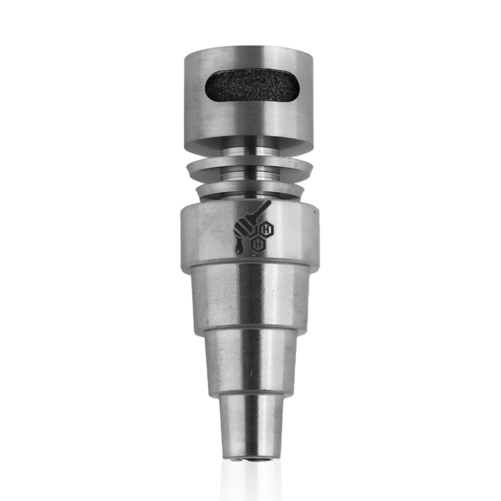 TITANIUM 6 IN 1 MOON ROCK DAB NAIL - Discreet Smoker