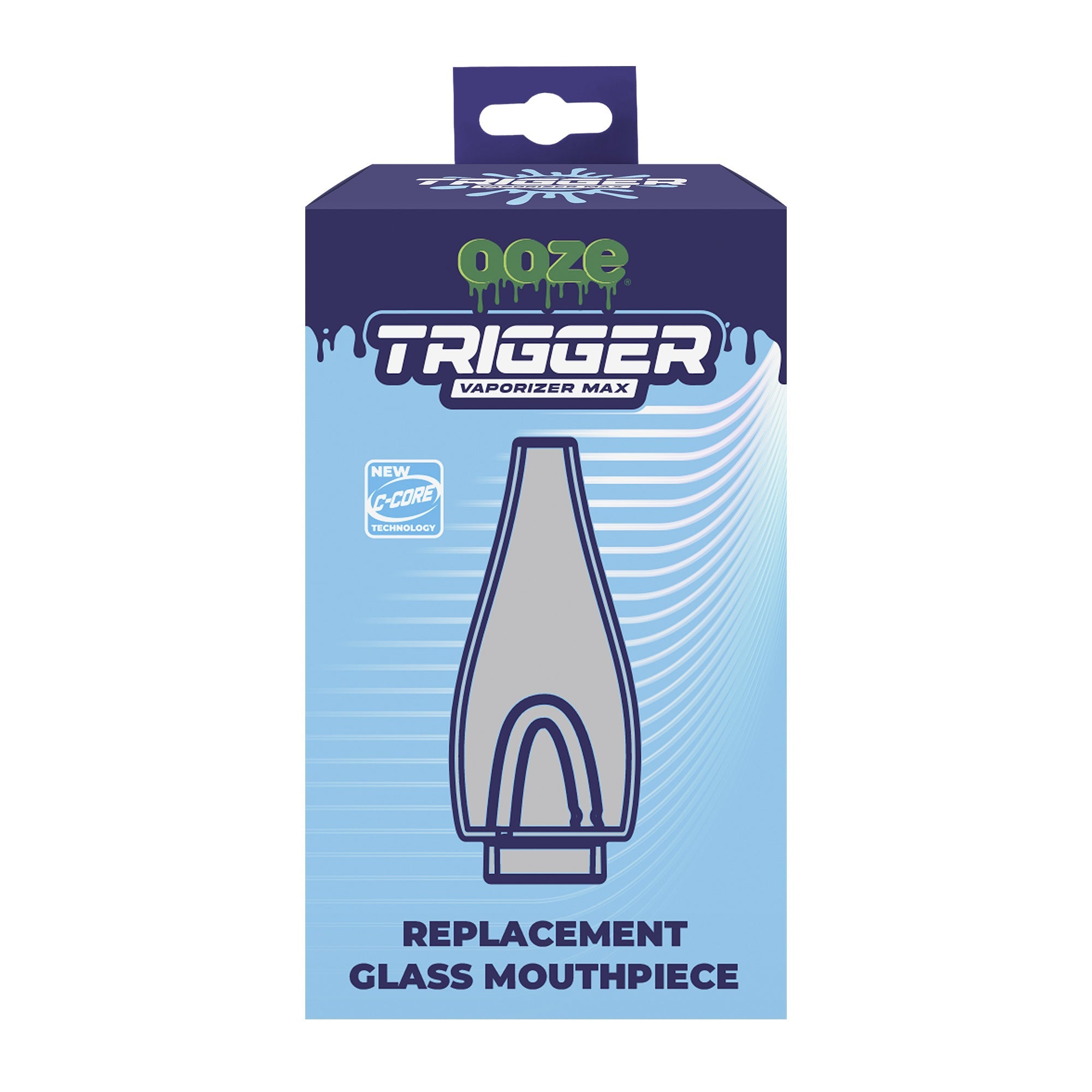 Ooze Trigger Replacement Glass - Discreet Smoker