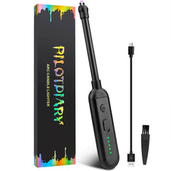 Pilotdiary USB Rechargeable Electric Lighter - Discreet Smoker