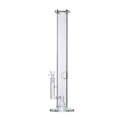 Human Grade 18" Tube Straight Glass Water Pipe - Discreet Smoker