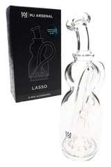 MJ Arsenal Lasso Puffco Peak Glass Top – E-Rig Attachment - Discreet Smoker