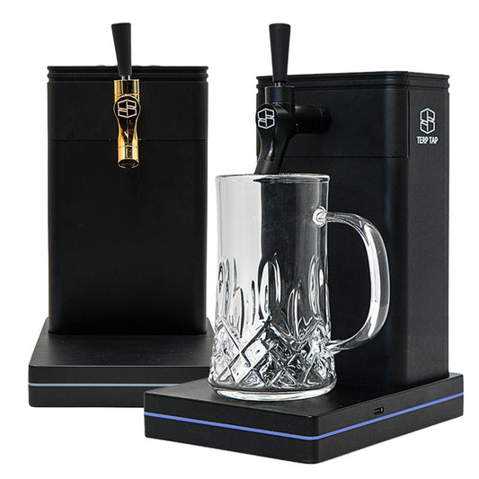 Stache Products Terp Tap Portable Vaporizer | 3000mAh | Black - Discreet Smoker