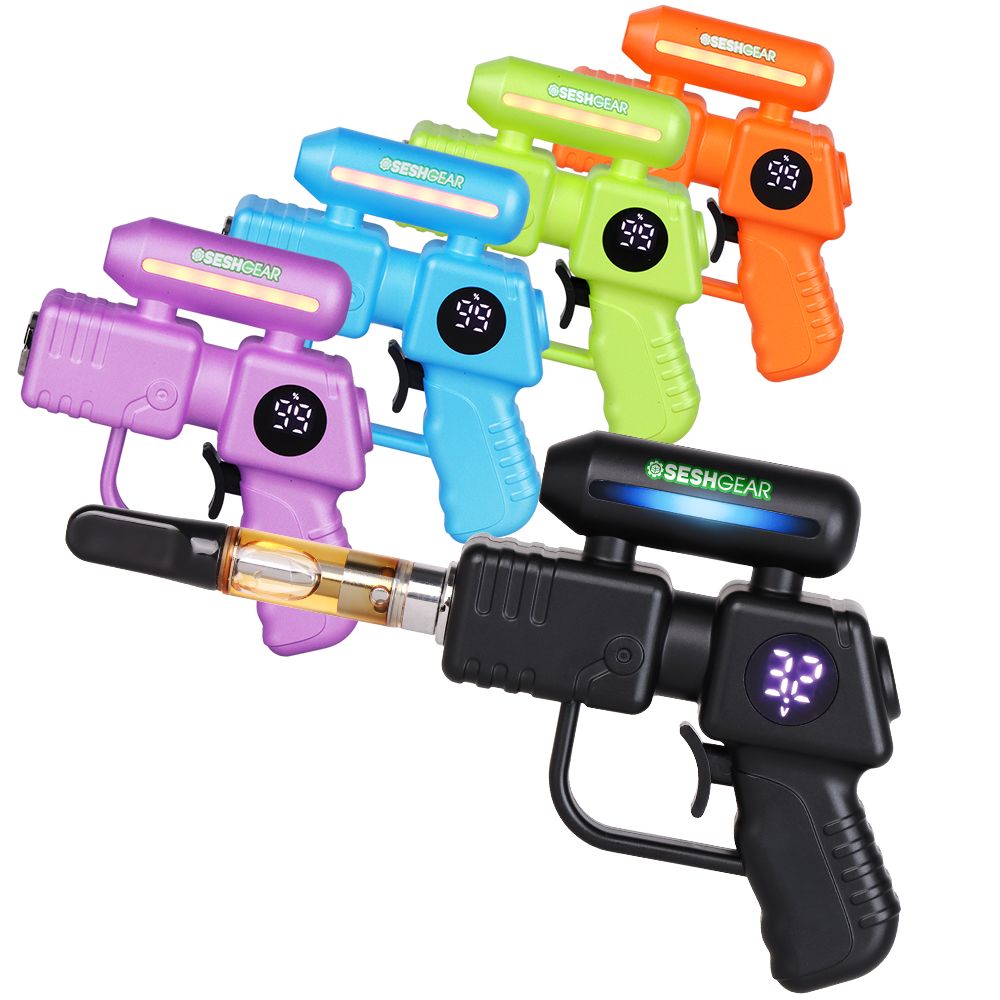 Seshgear Ray Gun 510 Variable Voltage Vape Battery | 500mah - Discreet Smoker