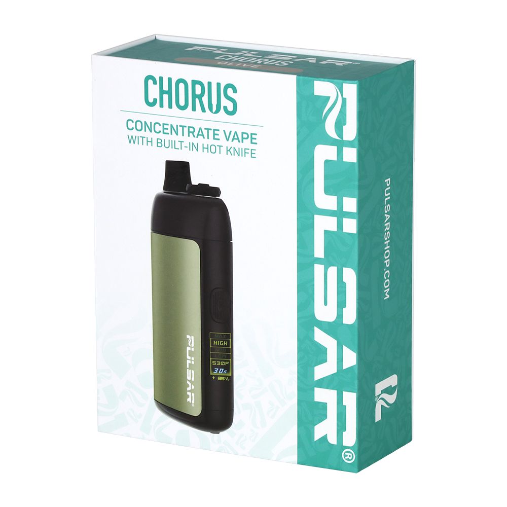 Pulsar Chorus Concentrate Vaporizer + Mini Hot Knife | 2000mAh - Discreet Smoker