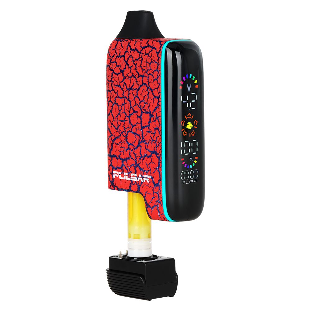 Pulsar 510 DL 5.0 Precision Voltage Control LCD Screen Vape Bar | Crackle Series | 1000mAh - Discreet Smoker