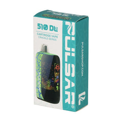 Pulsar 510 DL 6.0 Precision Voltage Control LCD Screen Vape Bar | Crackle Series | 1000mAh - Discreet Smoker