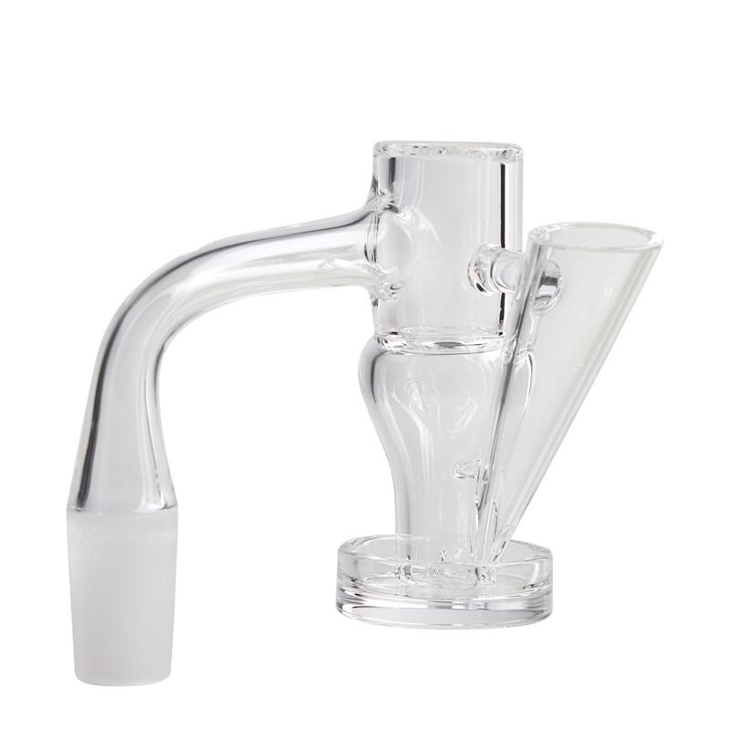 Vortex Terp Slide Full Weld Quartz Slurper Set - Discreet Smoker