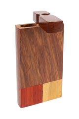 Indian Rosewood Dugout “Inlay Vault” – 4″ - Discreet Smoker