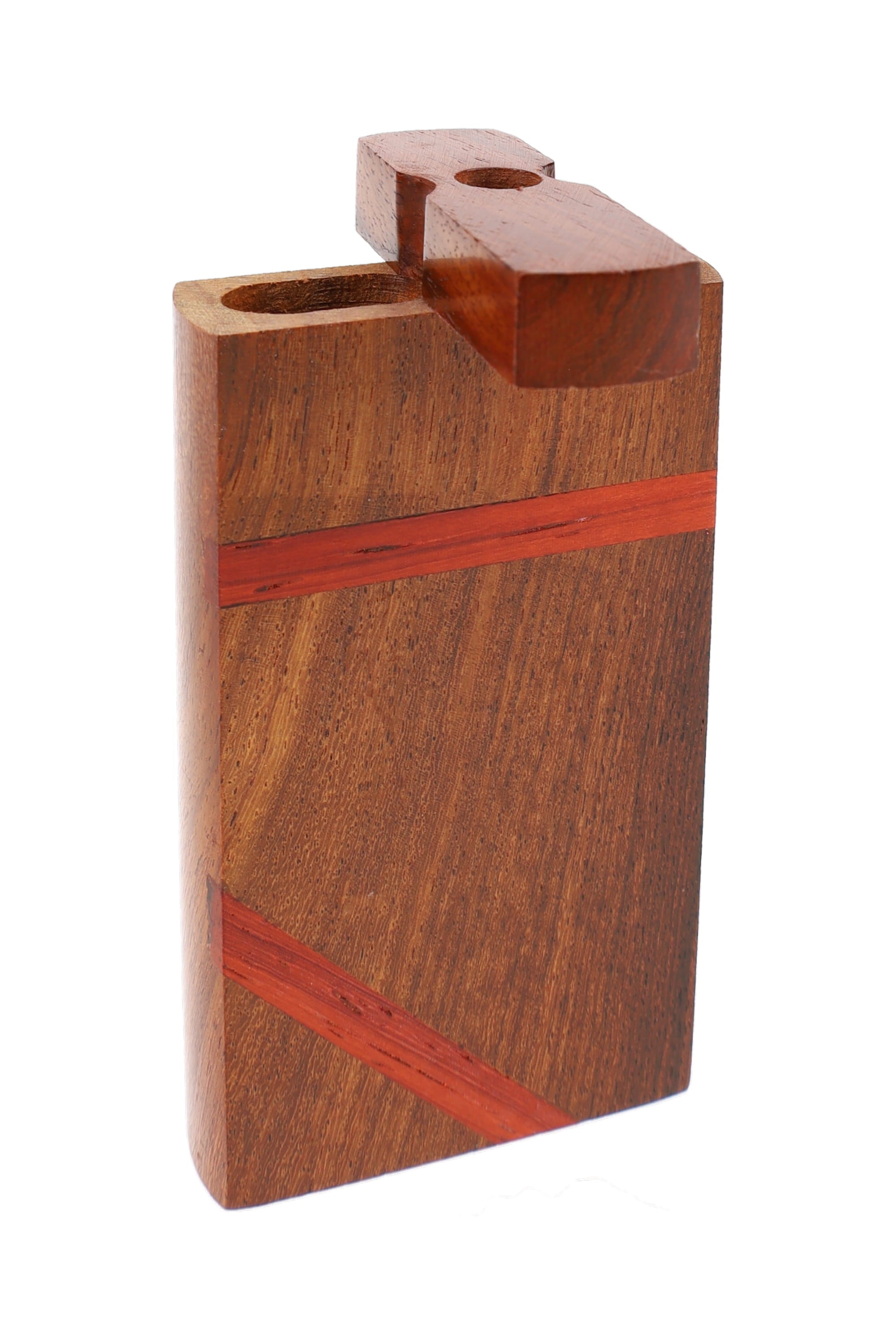 Indian Rosewood Dugout “Inlay Vault” – 4″ - Discreet Smoker