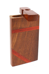 Indian Rosewood Dugout “Inlay Vault” – 4″ - Discreet Smoker