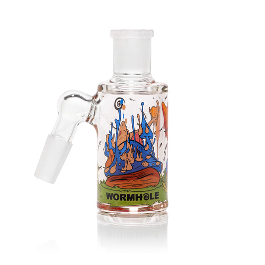 Psychedelic Mushroom Dry Ash Catcher - Discreet Smoker