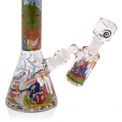 Psychedelic Mushroom Dry Ash Catcher - Discreet Smoker