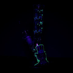 Pulsar Melting Uncle Sam Beaker Glass Water Pipe - 9.75" / 14mm F
