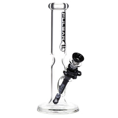 Pulsar Flared Straight Tube Glass Water Pipe w/ Ice Restriction - 9.75" / 14mm F - Discreet Smoker