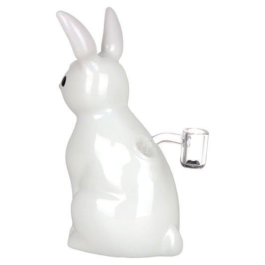 SeshGear White Rabbit Glass Dab Rig - 7.5" / 14mm F