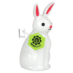 SeshGear White Rabbit Glass Dab Rig - 7.5" / 14mm F - Discreet Smoker