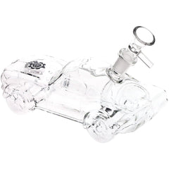 2CT BUNDLE - SeshGear Clear Car Glass Water Pipe - 6.75" / 14mm F - Discreet Smoker