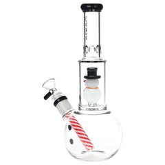 Pulsar Stoney Snowman Glass Water Pipe - 10.5" / 14mm F