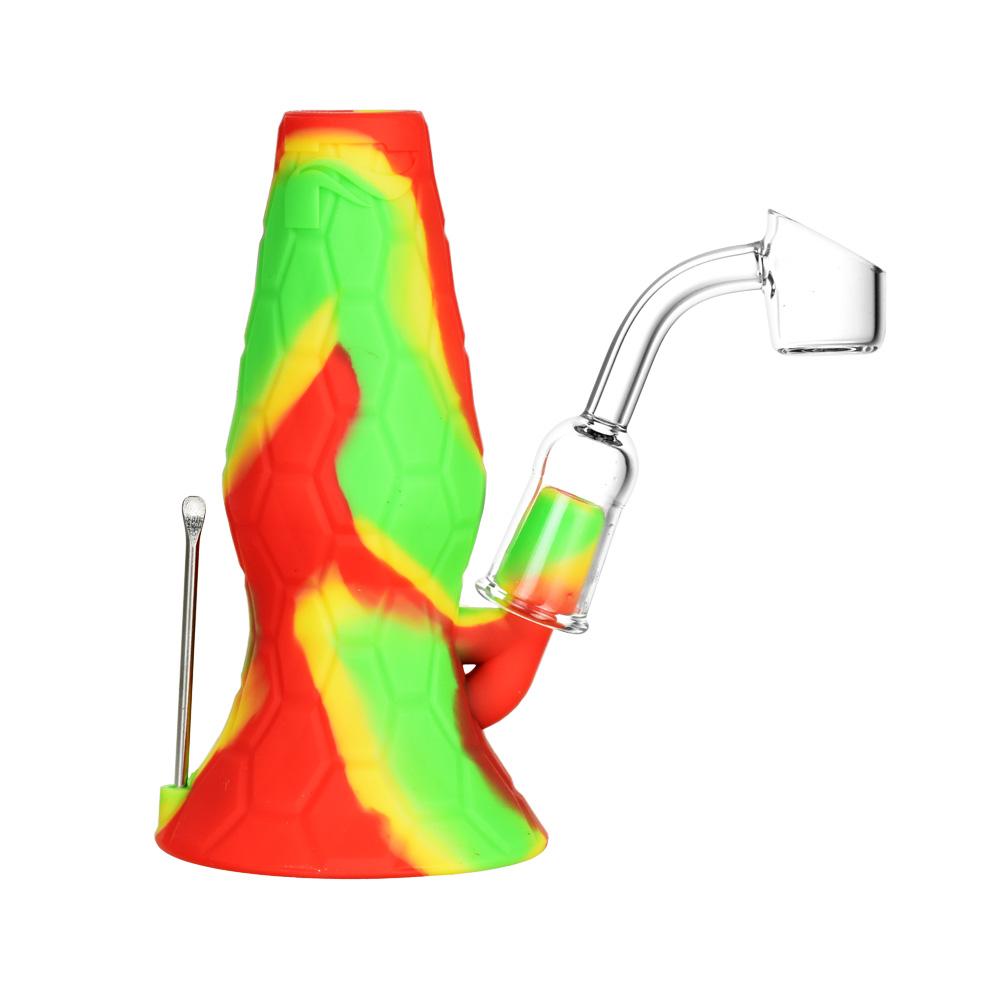 Pulsar RIP Series Mini Lava Flow Dual Rig - Discreet Smoker