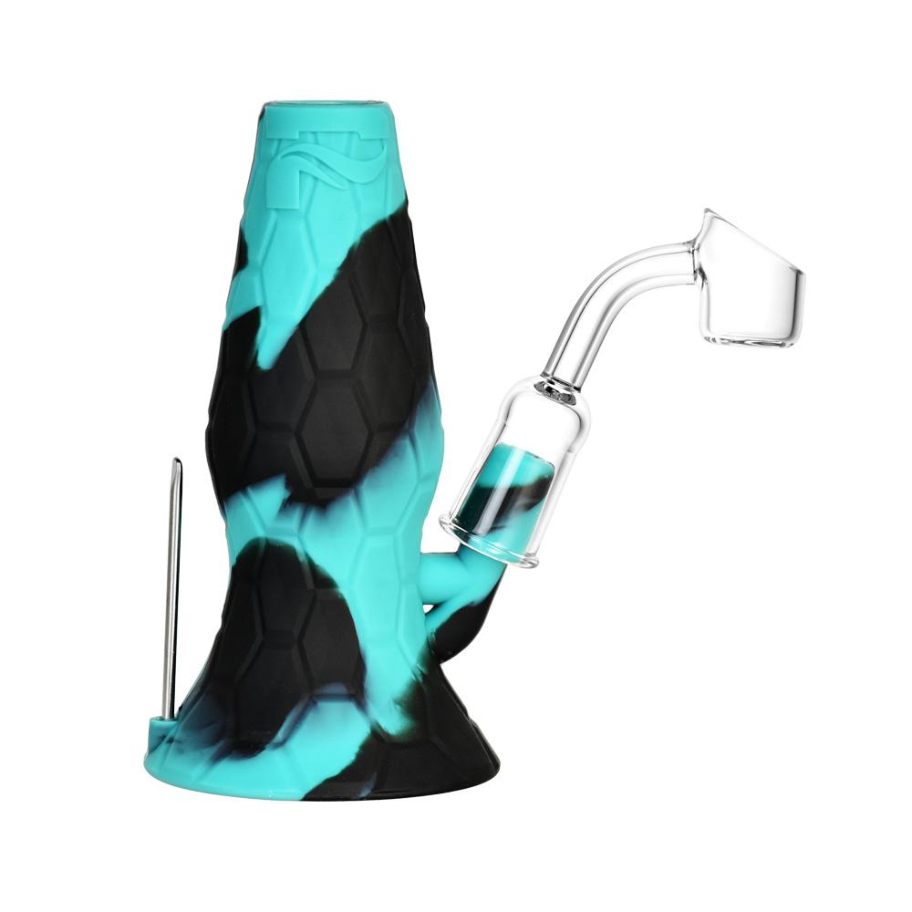 Pulsar RIP Series Mini Lava Flow Dual Rig - Discreet Smoker