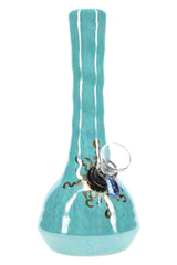Ancient Creations Ceramics 6″ Ceramic Beaker Bong – 22K Gold – US-Made - Discreet Smoker