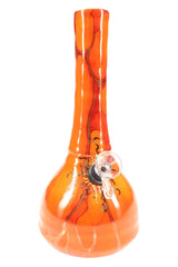 Ancient Creations 9″ Gold Sunburst Ceramic Beaker Bong - Discreet Smoker