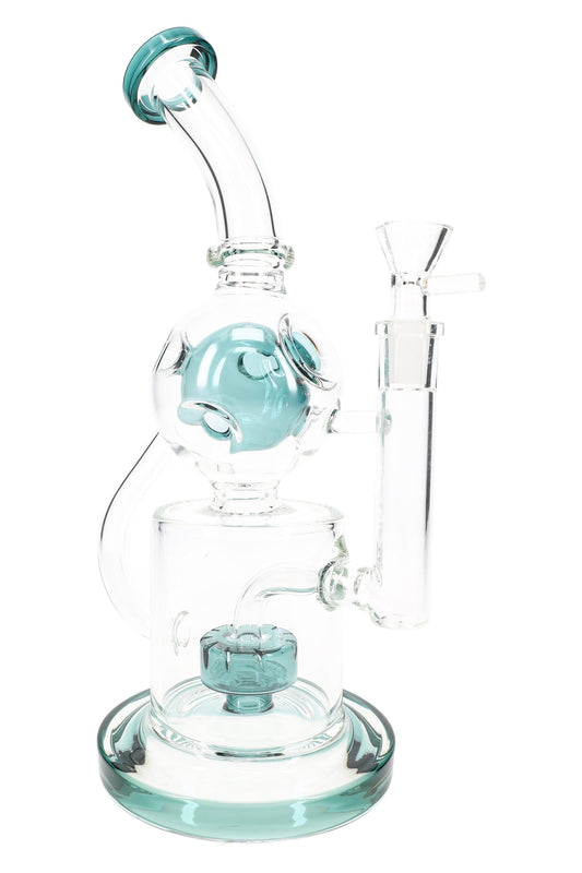 GoG Stemless Fabergé Recycler Bong – 11½″ – Drum Perc