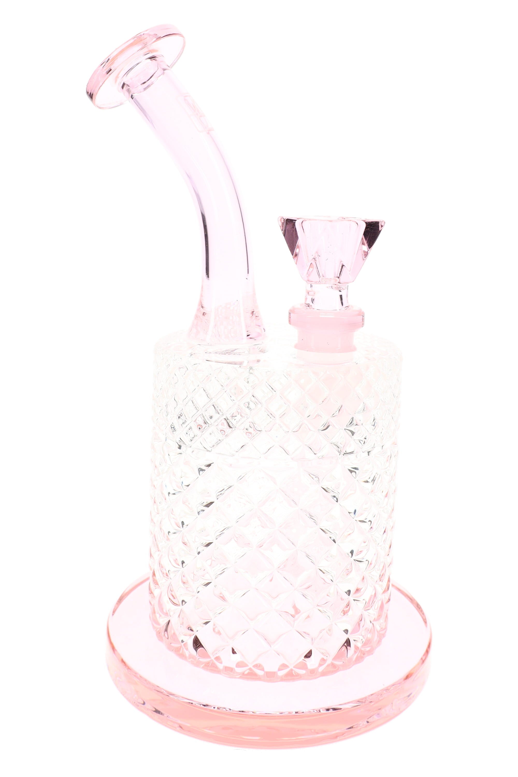 Jane West Twenties Collection Glass Water Pipe – 7½″ - Discreet Smoker