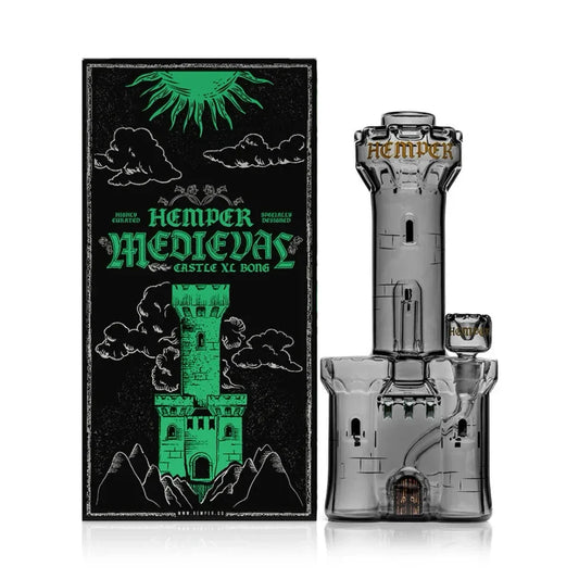 Hemper Medieval Castle XL Glass Bong – 11.6″