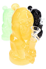 Grim Reaper Skull Glass Bong “Doom Buddy” – 7″ – Assorted Colors - Discreet Smoker