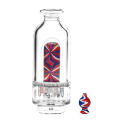Grateful Dead x Pulsar Sandblast Stealie Attachment Set for Puffco Peak & Peak Pro - 6" - Discreet Smoker