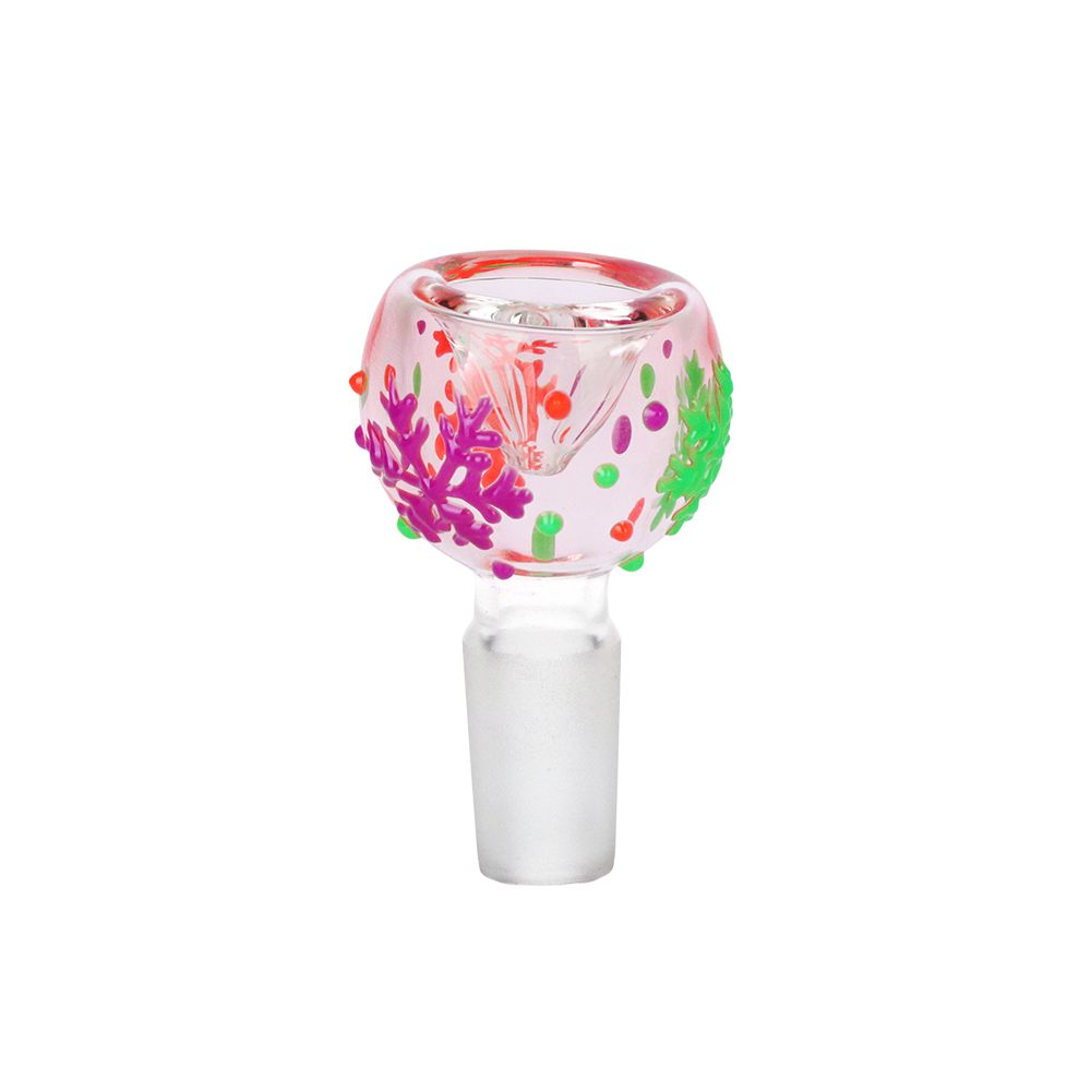 Pulsar Kiss My Lips Glow In Dark Beaker Glass Water Pipe - 9.75" / 14mm F - Discreet Smoker