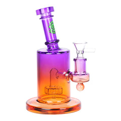 SeshGear Ombre Glass Water Pipe | 7.5" | 14mm F - Discreet Smoker