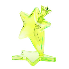 Pulsar Star Power Glass Water Pipe - 6.5" / 14mm F / Green - Discreet Smoker