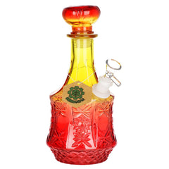 SeshGear Vintage Ombre Glass Water Pipe - 9.5" / 14mm F / Sun Flower - Discreet Smoker