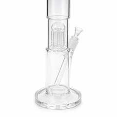 ClearStack 12” Straight Tube Bong - Discreet Smoker
