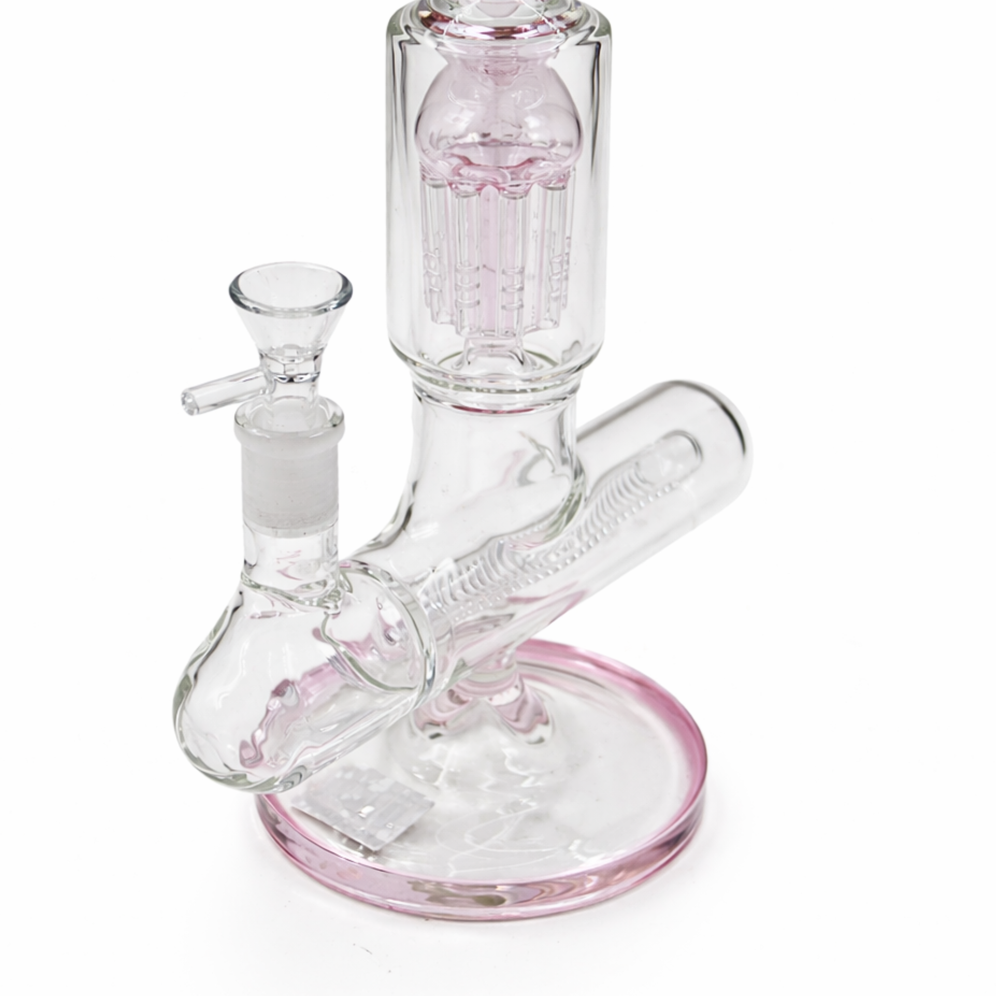 GlassWave 12” Dual Diffusion Bong - Discreet Smoker