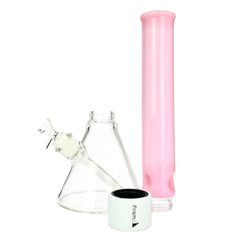 Halo Tall Beaker Single Stack - Discreet Smoker