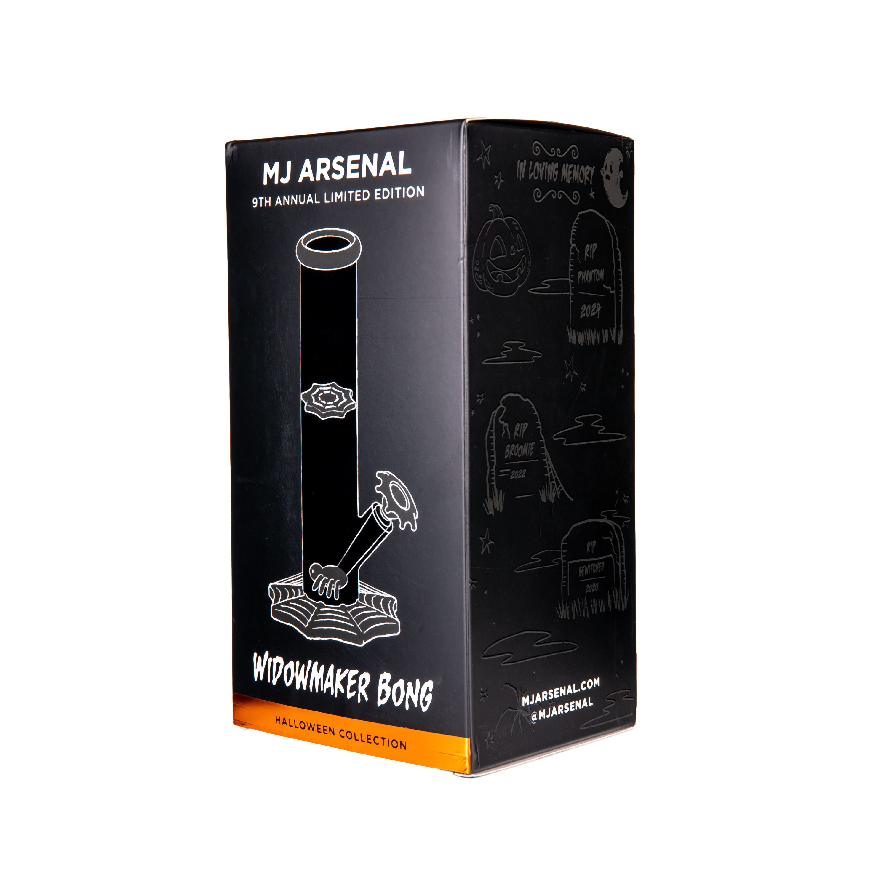 MJ Arsenal Widowmaker Water Pipe Halloween Limited Edition - Discreet Smoker