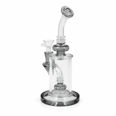Cerulean Cyclone 8" Glass Bong - Discreet Smoker