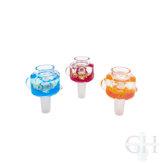 Sub-Zero Spark 14mm Freezable Glycerin Glass Bowl - Discreet Smoker