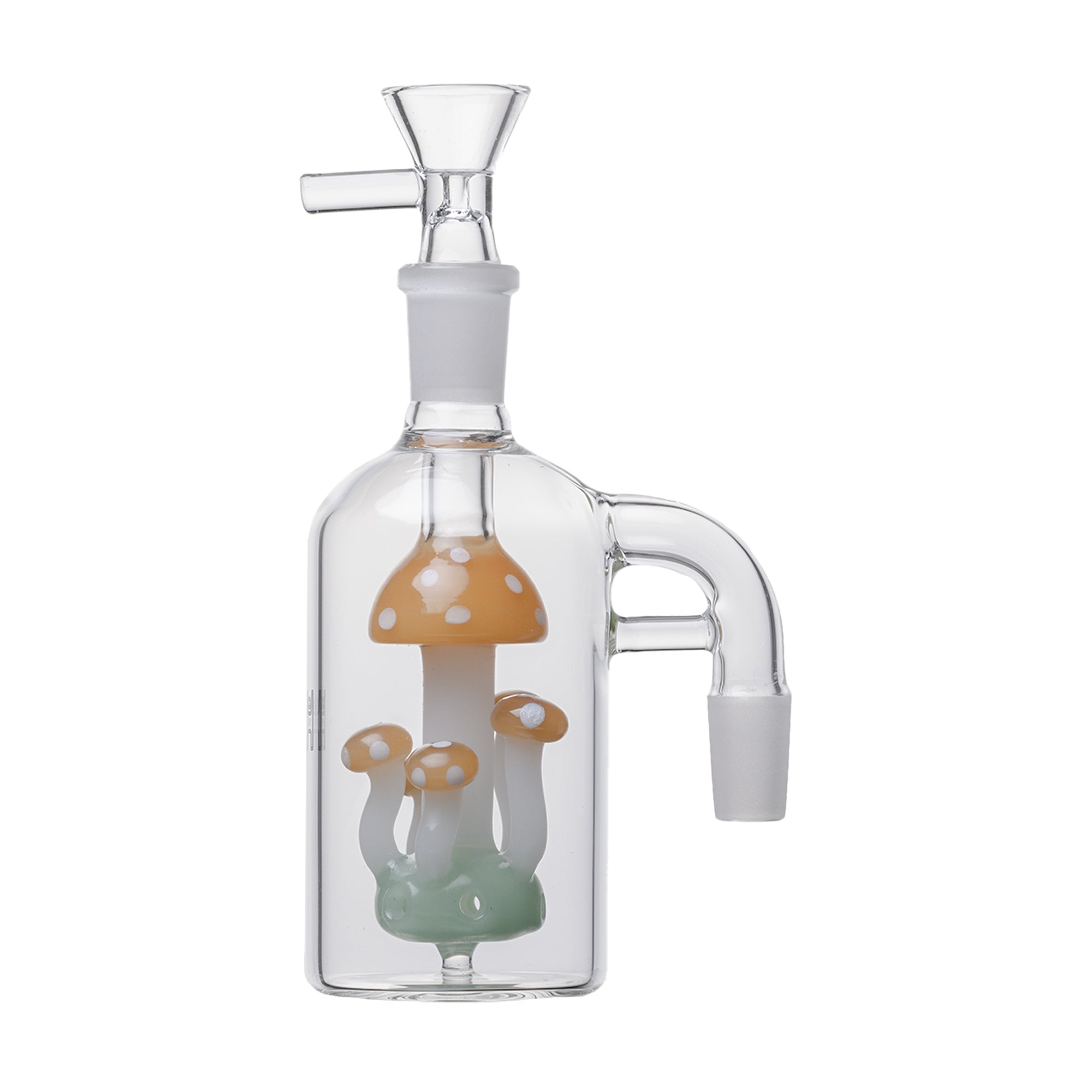 Human Grade The Shroom Glass Perc Ash Catcher - Discreet Smoker