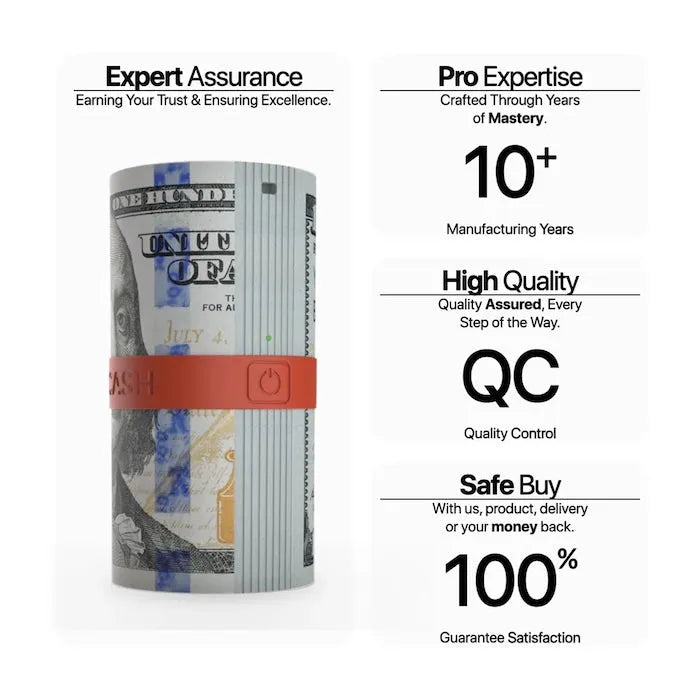 Yocan Black CASH Cartridge Battery - Discreet Smoker