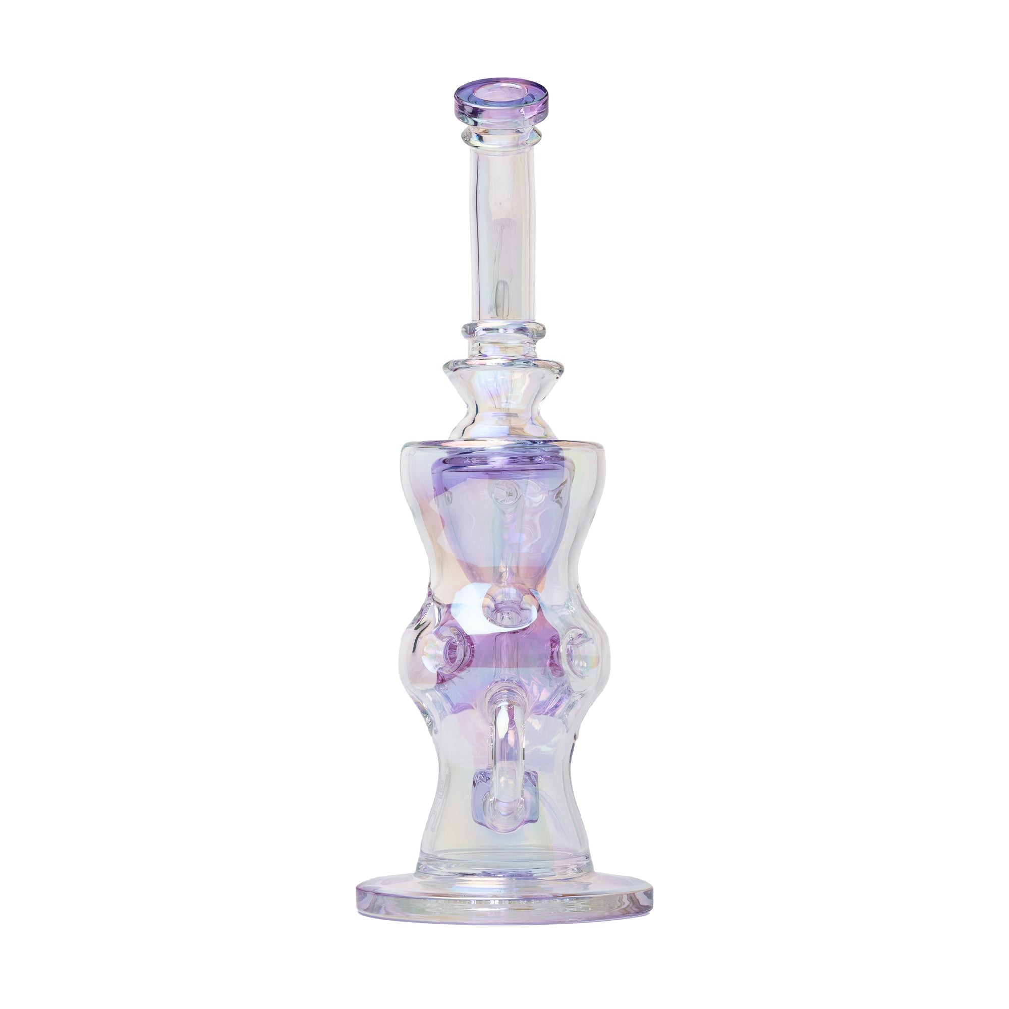 Human Grade 11.5" Swiss Incycler Glass Water Pipe - Discreet Smoker