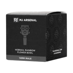 MJ Arsenal Hobnail Rainbow Bowl - Discreet Smoker
